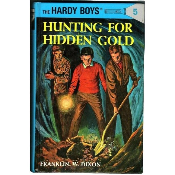 The Hardy Boys 05 Hunting for Hidden Gold Frank Dixon 1992 Hardcover - Picture 1 of 1
